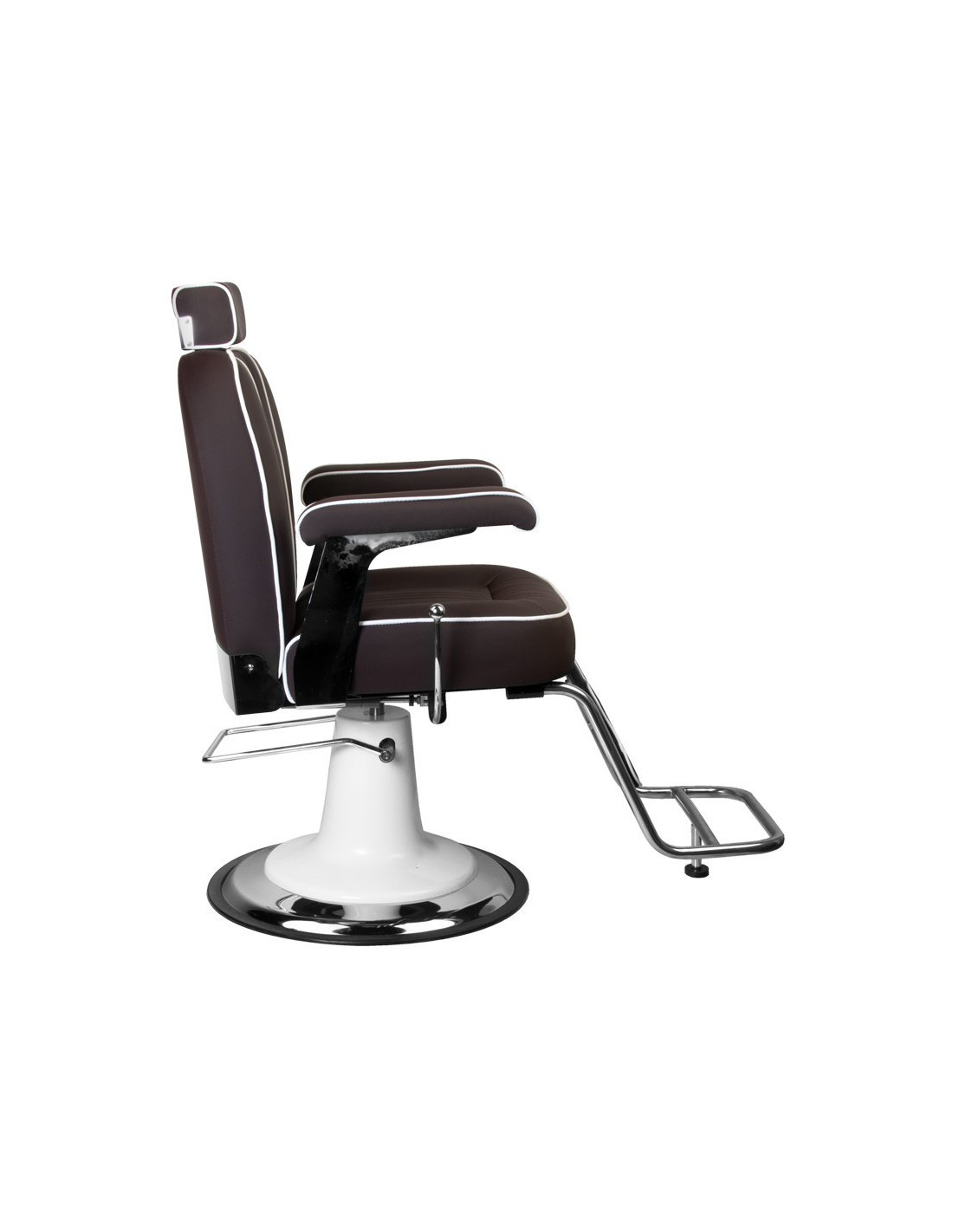 Silla de barbero marrón Amadeo