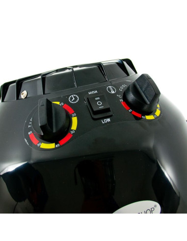 Gabbiano suszarka stojąca li-202s dwie predkosci czarna 