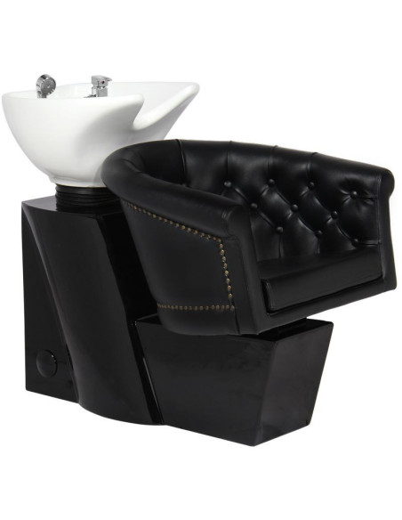 Black London shampoo wastafel 