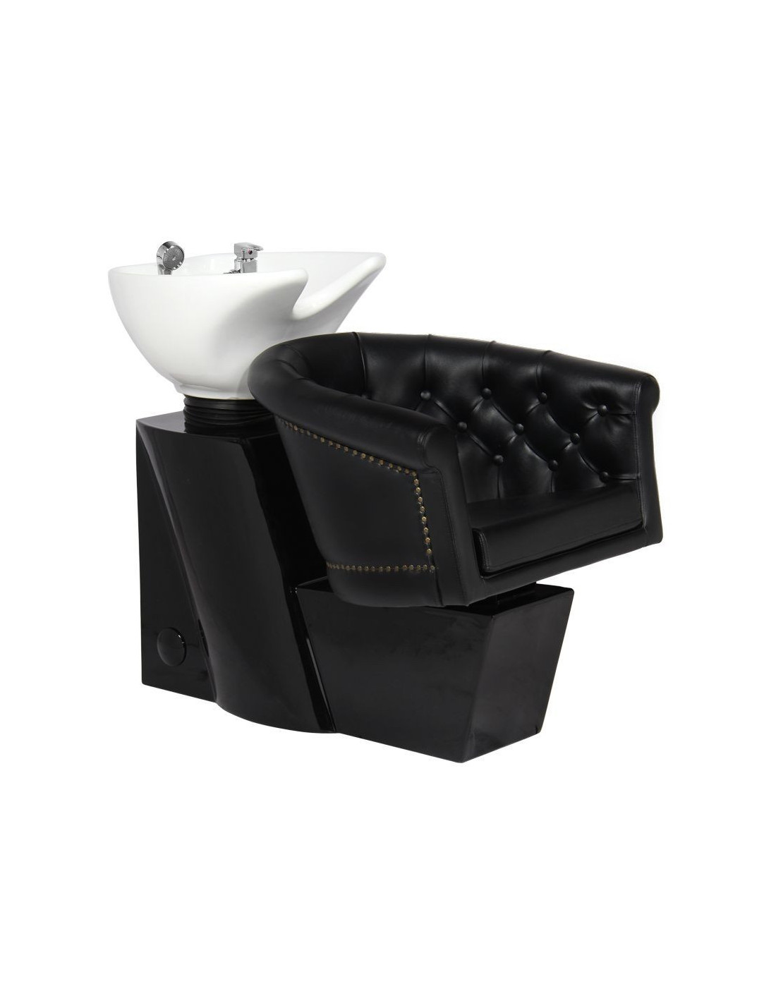 Fregadero de champú London negro 