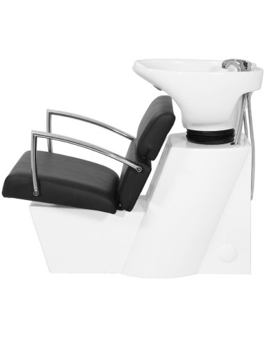 Schwarzes Brüsseler Shampoobecken