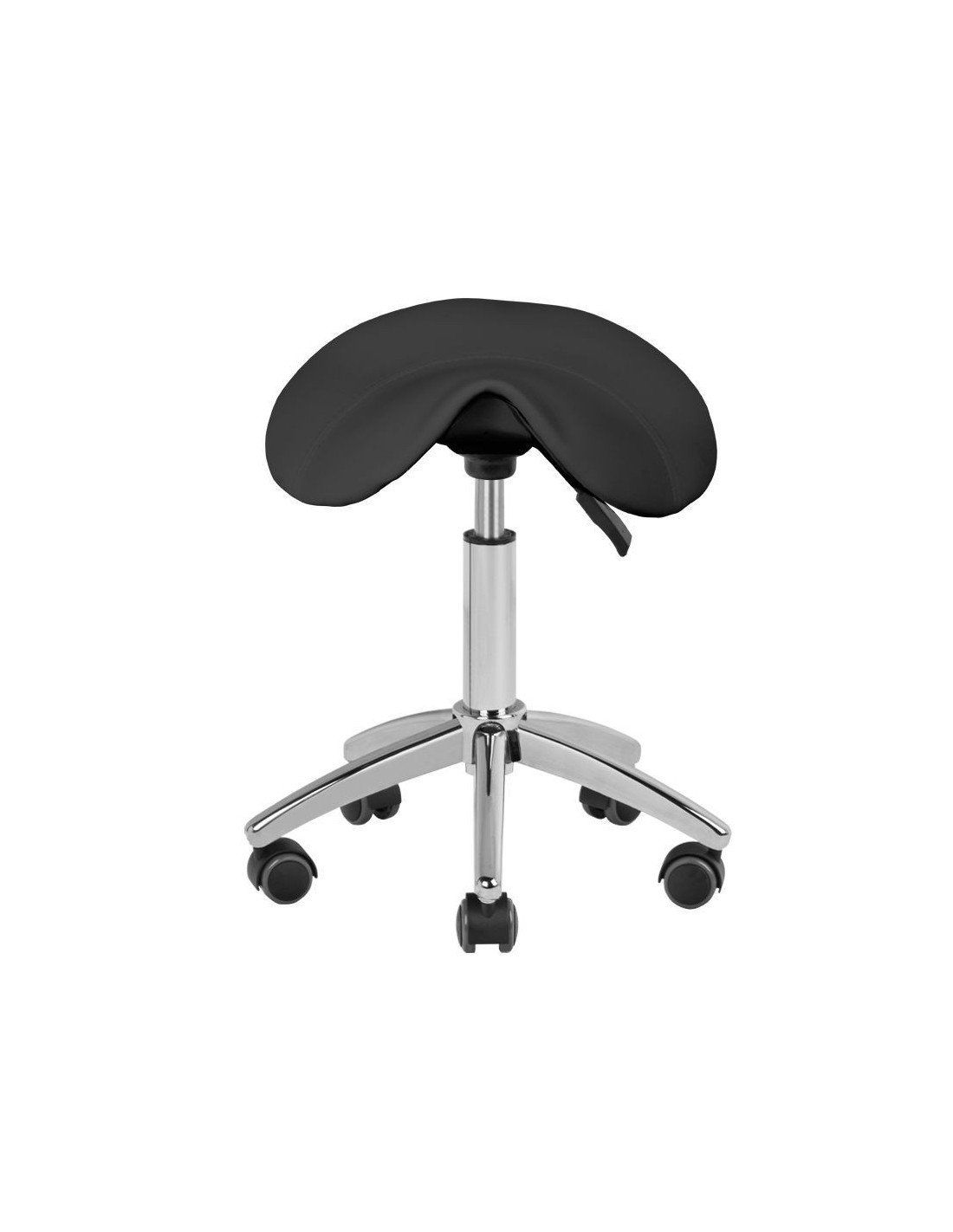 Banco com rodas COSMÉTICO AM-302 PRETO