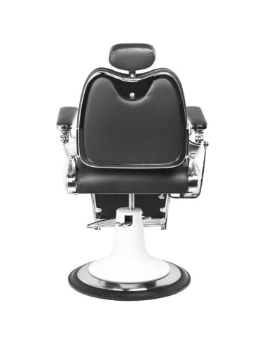 StreetTorque BLACK Barber chair – Biker Look & Pro Comfort 