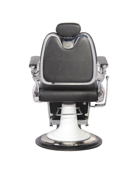 Silla de barbero StreetTorque NEGRA: estilo motero y comodidad profesional