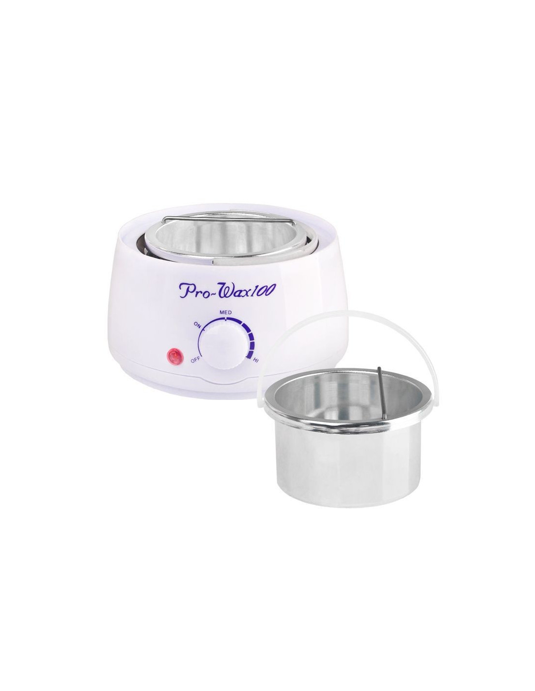Aquecedor de cera profissional 400 ml 100w branco