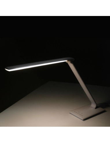 Luminária de mesa LED Ring Light Professional 114702 elegante de 7 W com LED branco