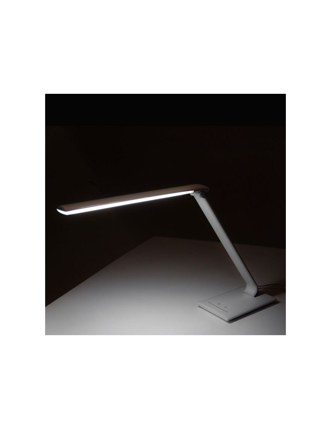 Lampada da scrivania a LED bianco elegante Ring Light Professional 114702 da 7 W