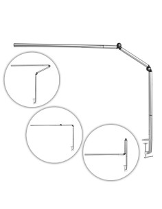 Luminária de mesa profissional dobrável para manicure