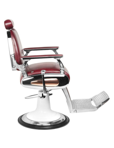 Poltrona da barbiere StreetTorque BORDEAUX – Ergonomia professionale e virile personalizzata