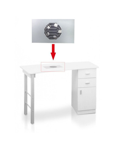 Associate Artikel 116273 POCHŁANIACZ PYŁU DO ZABUDOWY SREBRNY