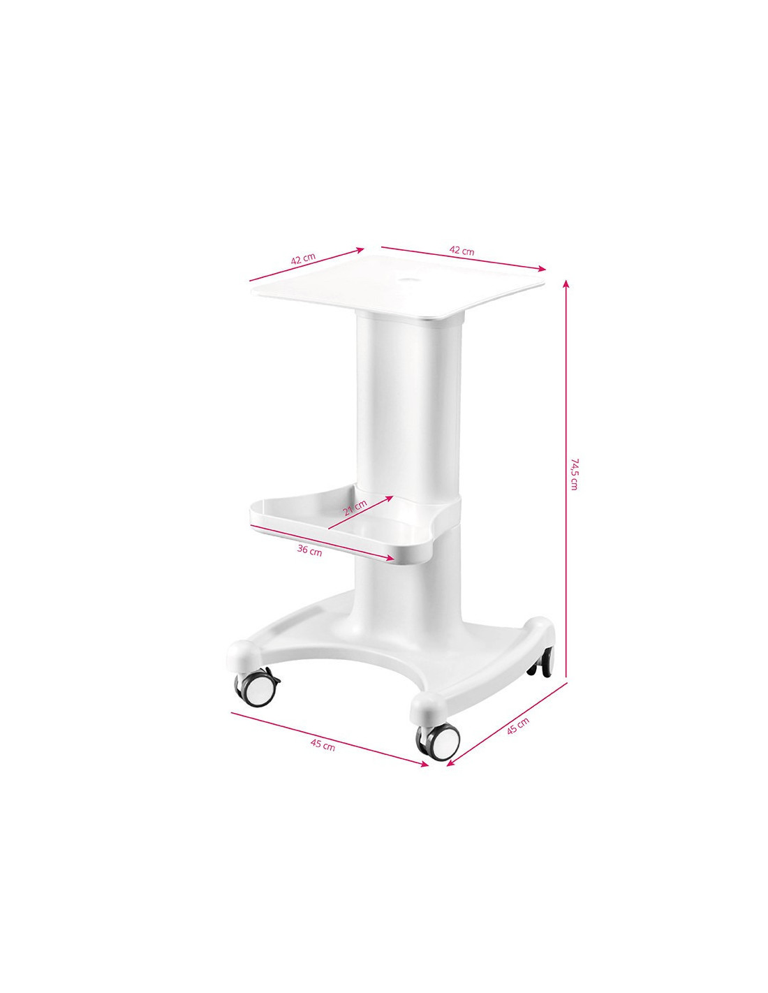 Cosmetic table for device 050