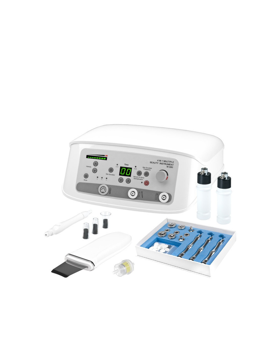 Elegant apparaat 880 4in1 micro + peeling + stofzuigen + spray 