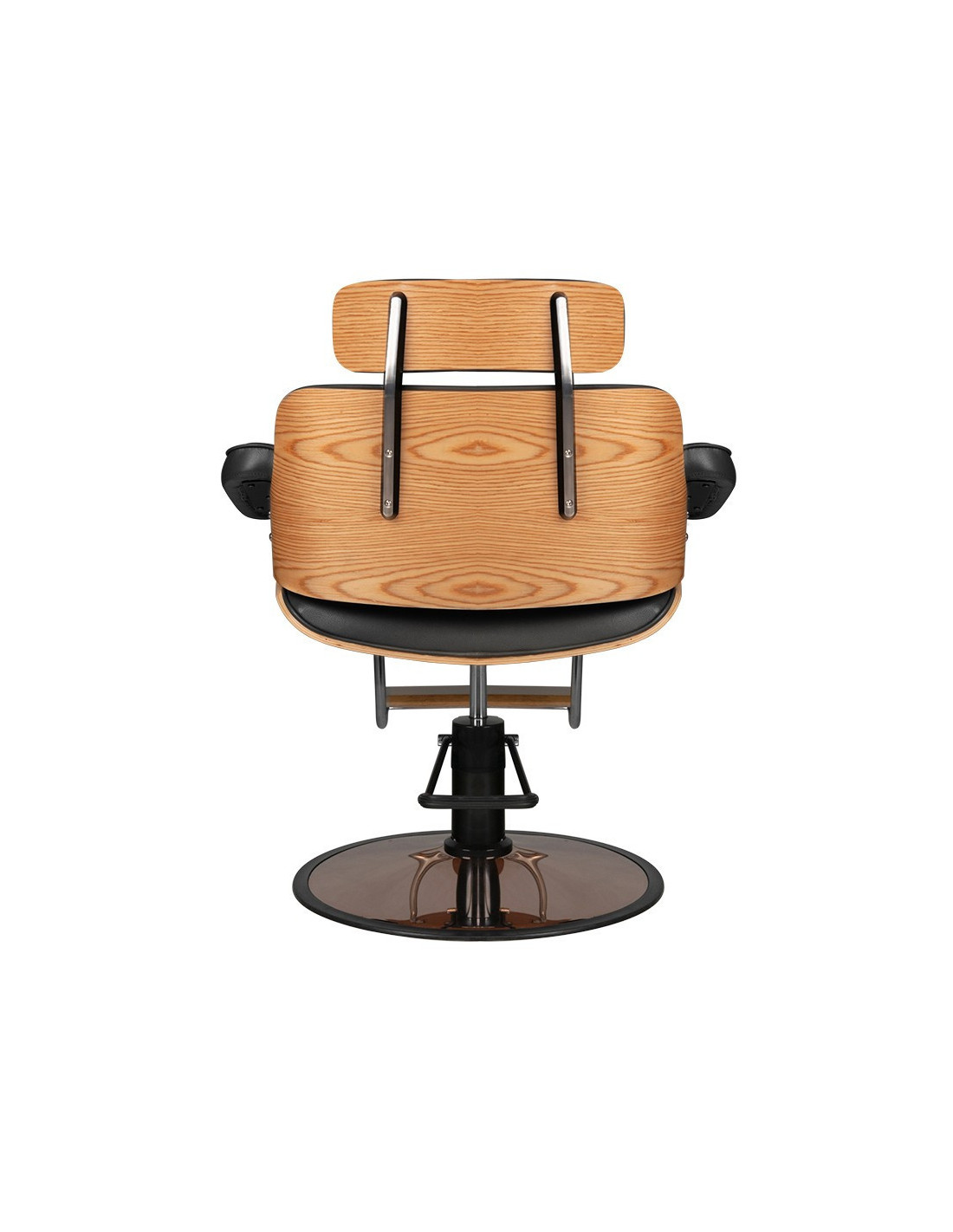Florence black hairdressing chair with headrest {attributes}