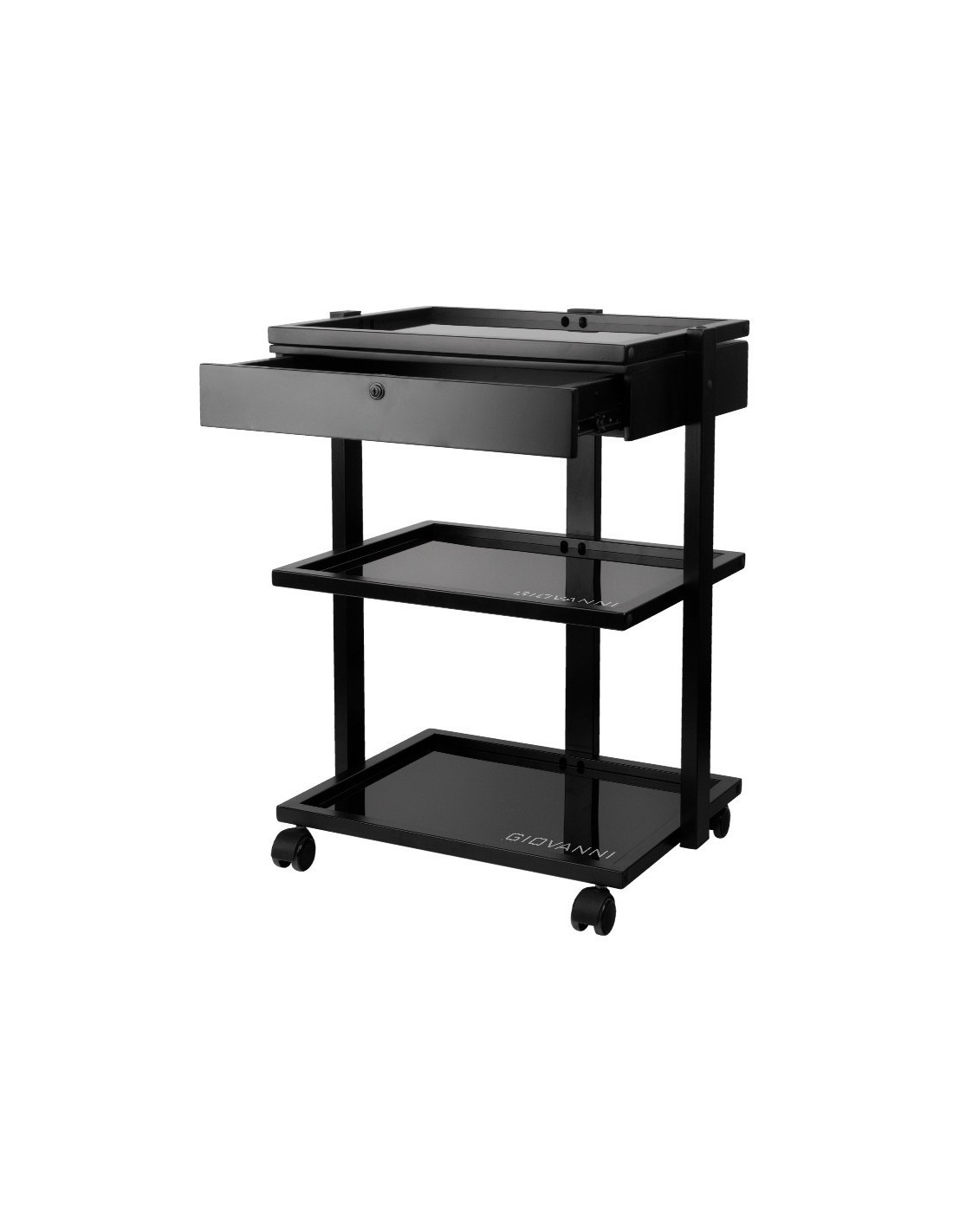 Carrinho para tatuagem preto pro ink 1040A