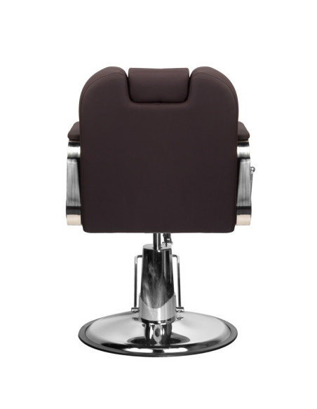 RUFO Brown Hairdressing & Barber Chair – Professional Comfort & Elegance