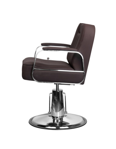 RUFO Brown Hairdressing & Barber Chair – Professional Comfort & Elegance