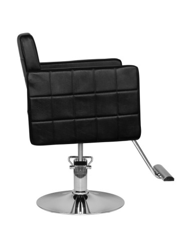 Fauteuil de coiffure cassoria noir 