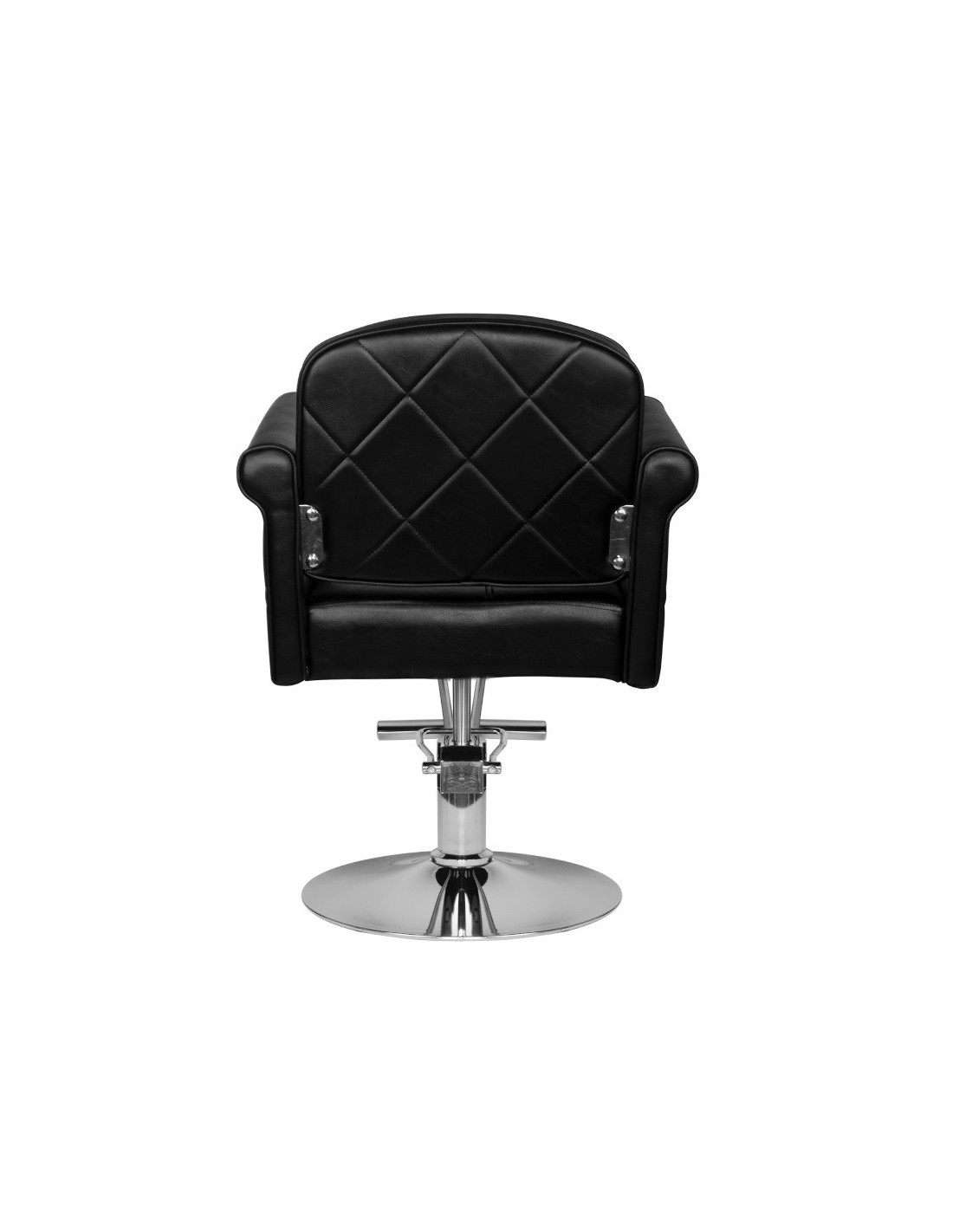 Foligno black hairdressing chair {attributes}