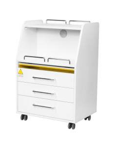 Podiatry Trolley with Storage v26