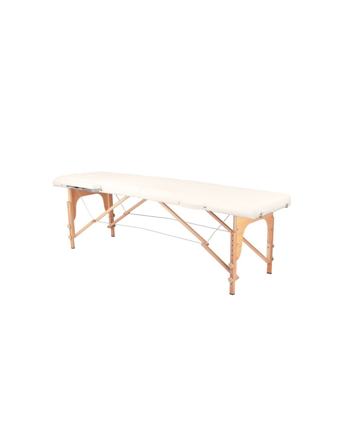 Massagetafel 126964 COMFORT OPKLAPBAAR HOUTEN MASSAGETAFEL 2 DELIG ROOM