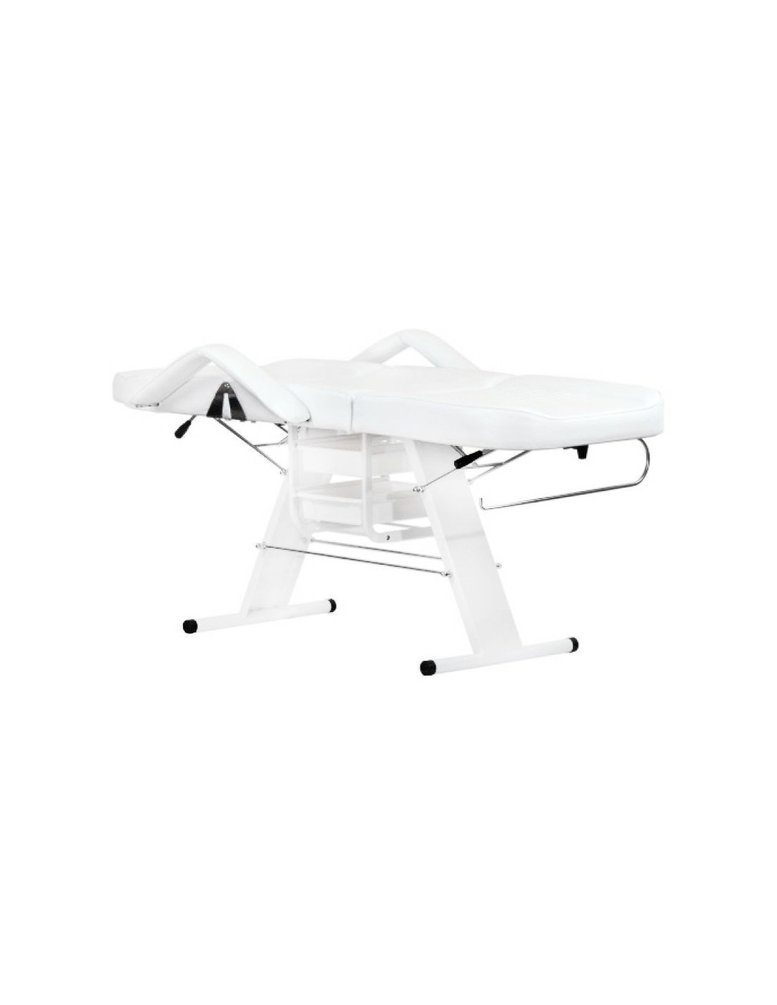 Massagetafel 100712 WIT AESTHETIC STOEL MET OPBERGBAK A202