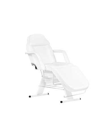 Aesthetic armchairs 100712 White aesthetic armchair with storage bin a202