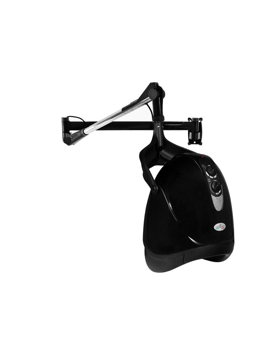 Capacete secador de cabelo no braço dx-w PRETO 