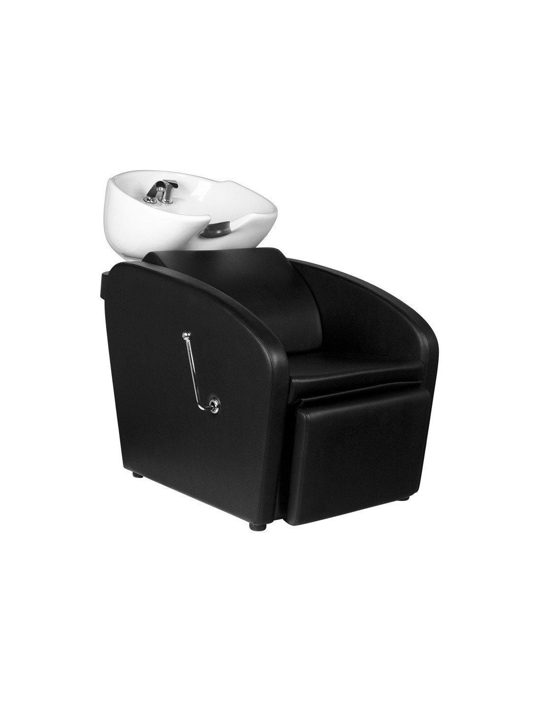 Bergen black shampoo basin