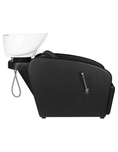 Bergen black shampoo basin