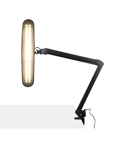 LAMPA WARSZTATOWA LED ELEGANTE 801-TL Z IMADEŁKIEM REG. NATĘŻENIE I BARWA ŚWIATŁA BLACK 