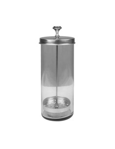 Récipient  verre pour outil de desinfection 800 ml