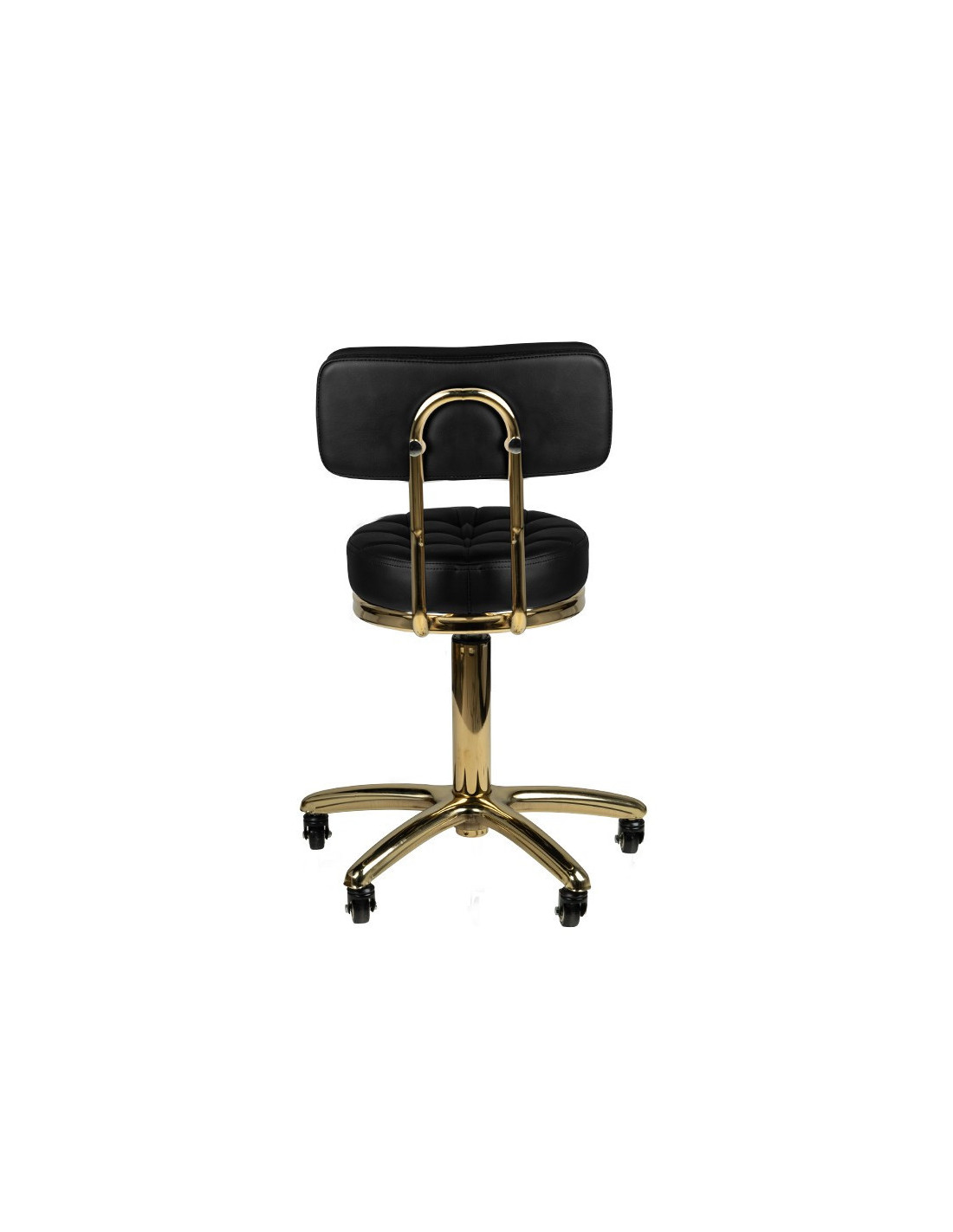 Stool with wheels 131989 Stool with wheels or am-961 black