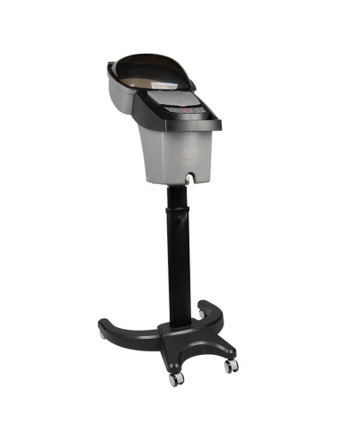 CASQUE VAPEUR CHEVEUX COIFFURE ARGENT A L'OZONE ACTIF