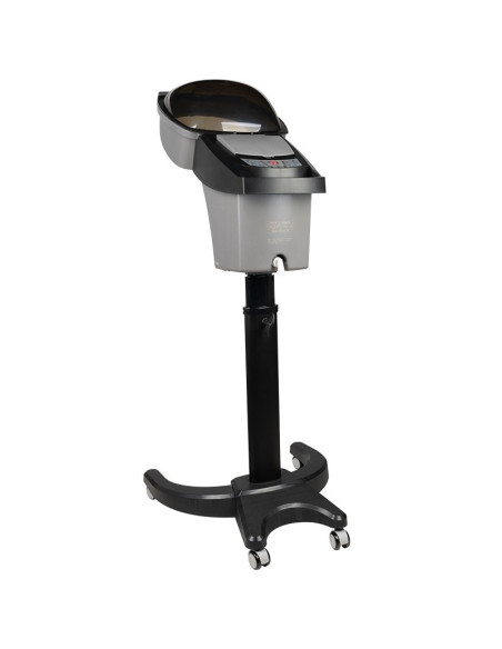 Silver hair steamer with active ozone