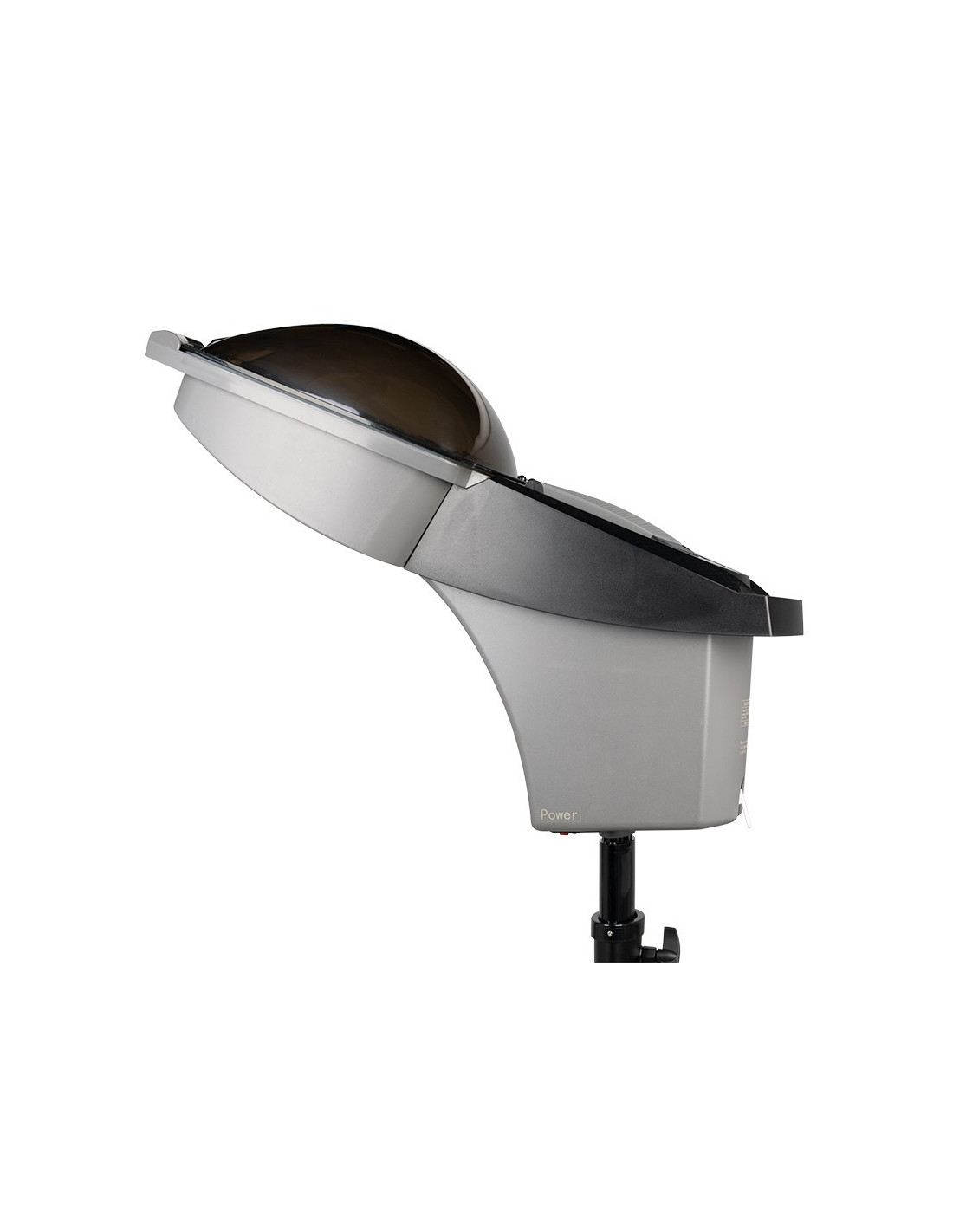 Haarstyling zilveren stoomhelm met actieve ozon 