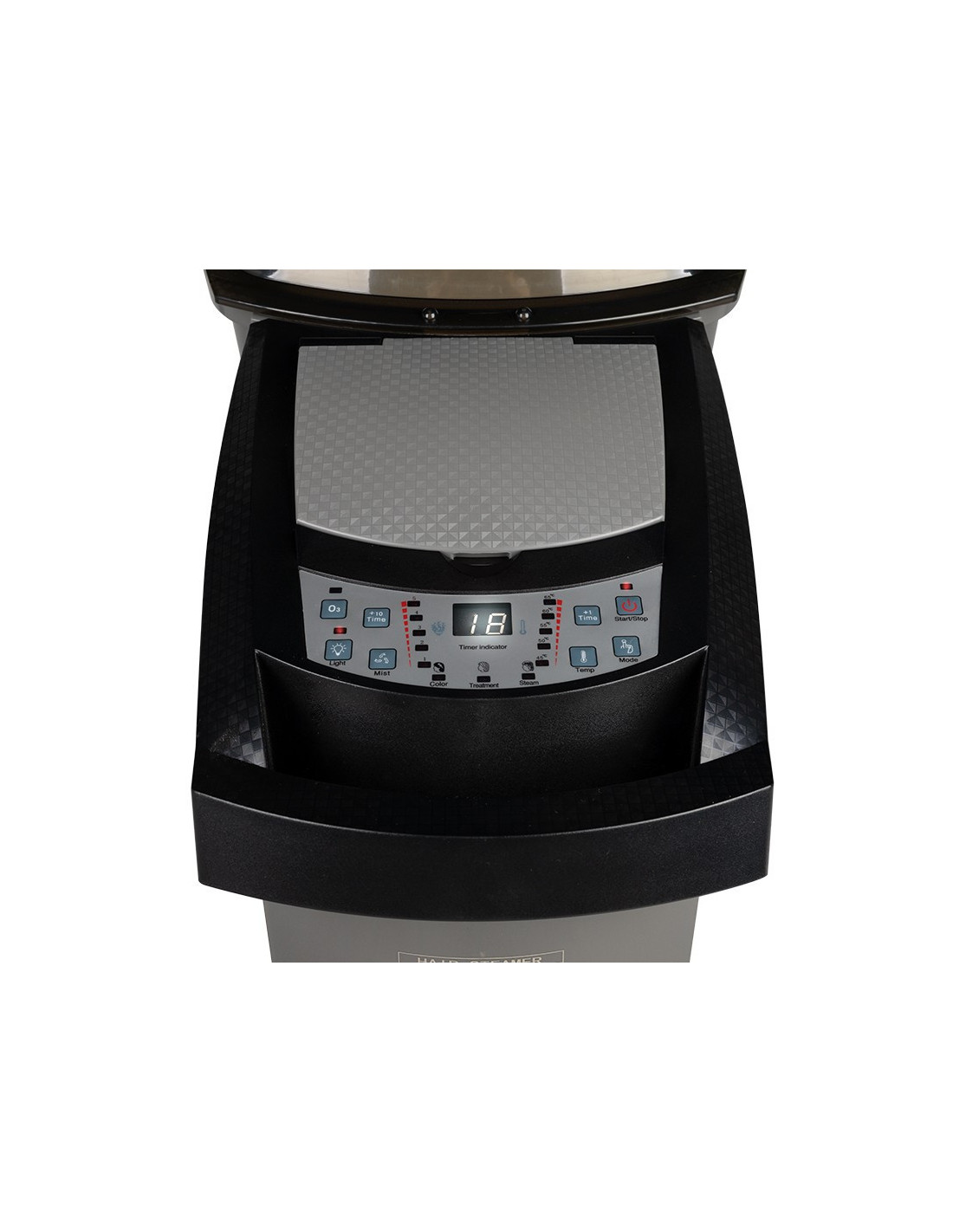 Silver hair steamer with active ozone