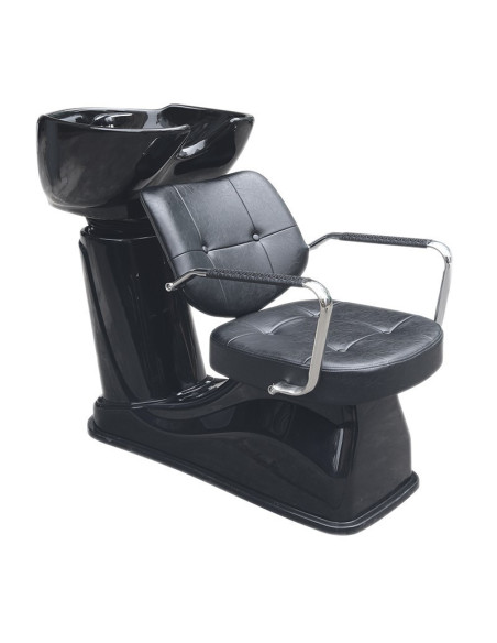 Vigo schwarzes Shampoobecken