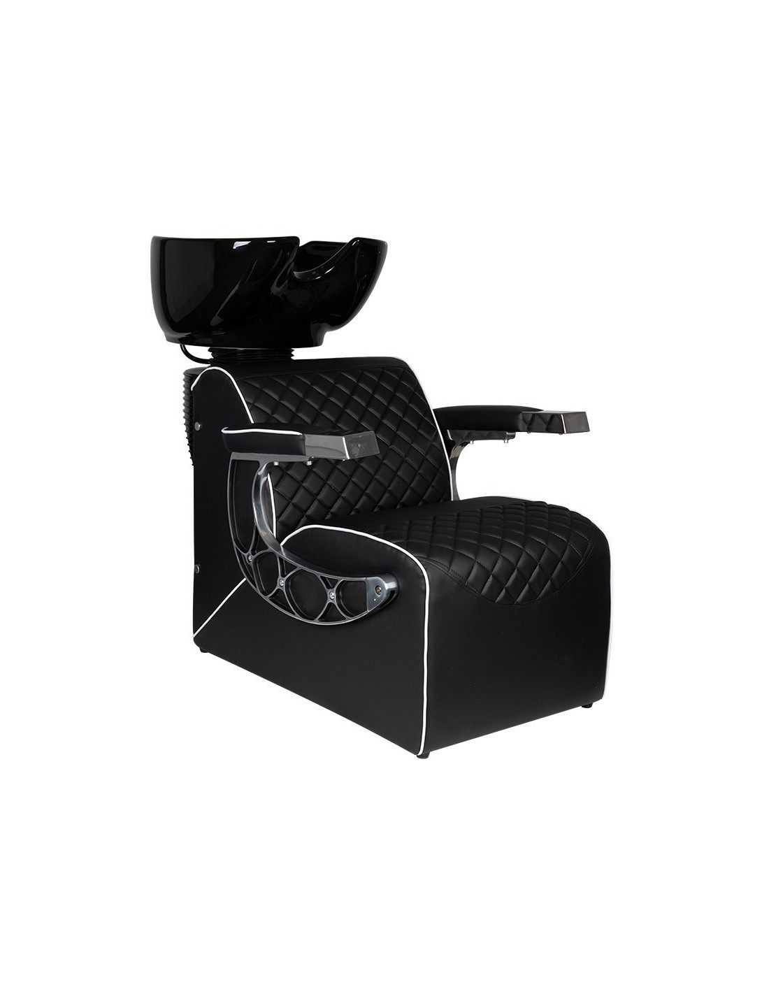 Simone schwarzes Shampoobecken