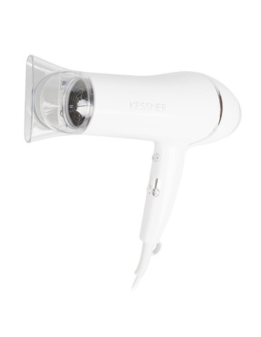 Sèche-cheveux-linge kessner professionnel 2100w blanc