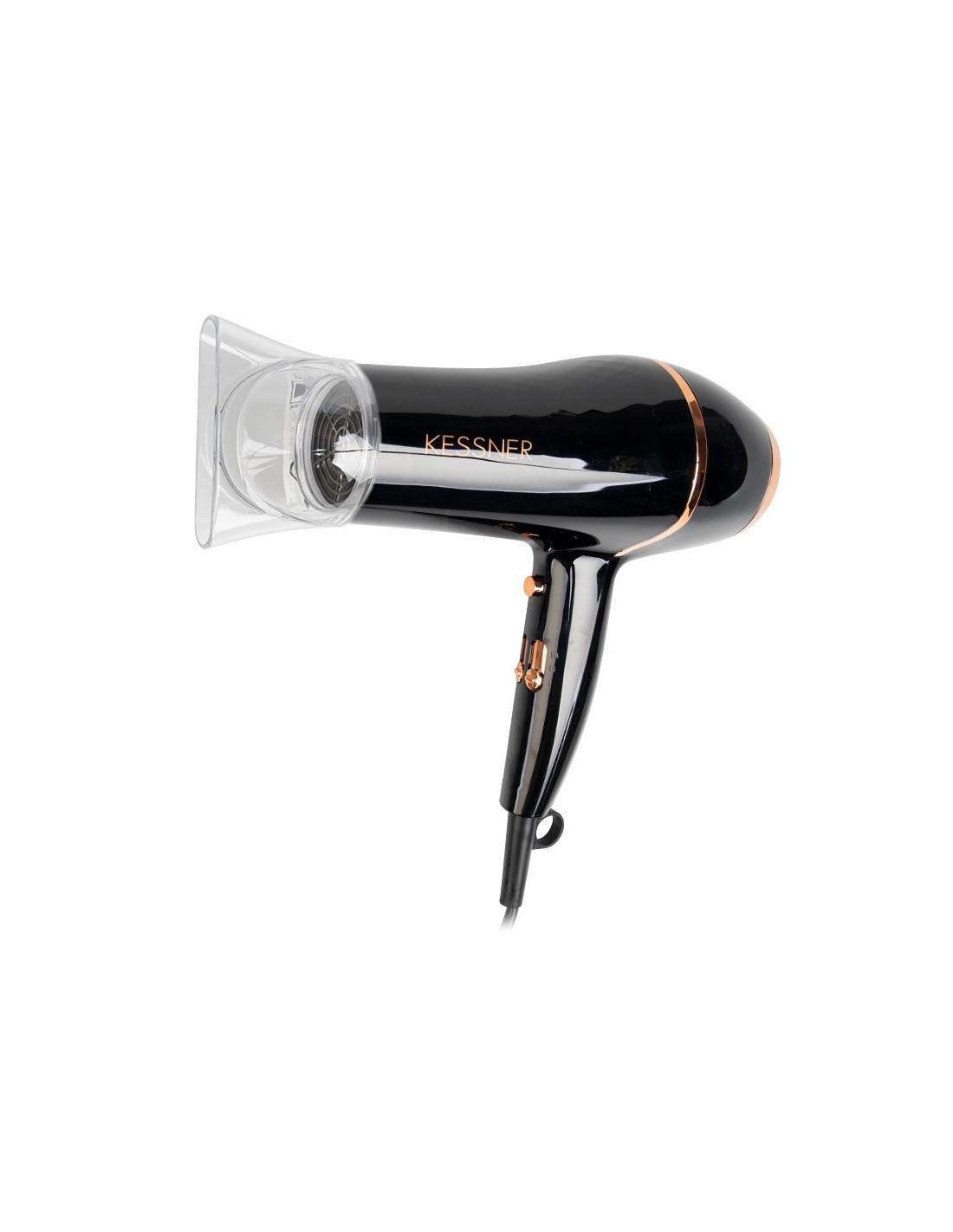 Secador de pelo profesional Kessner 2100w negro 