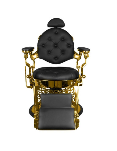 Silla de barbero Giulio o negra