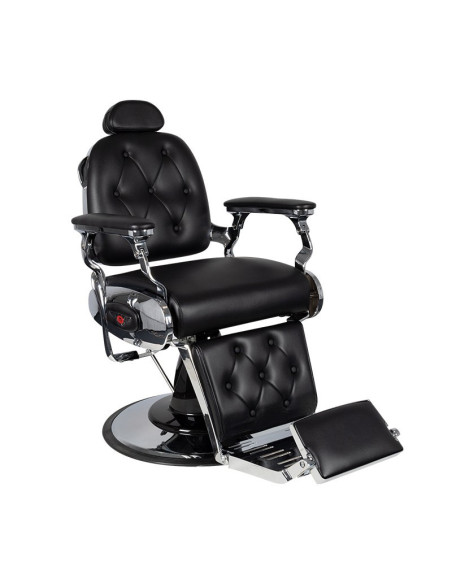 Francesco black barber chair