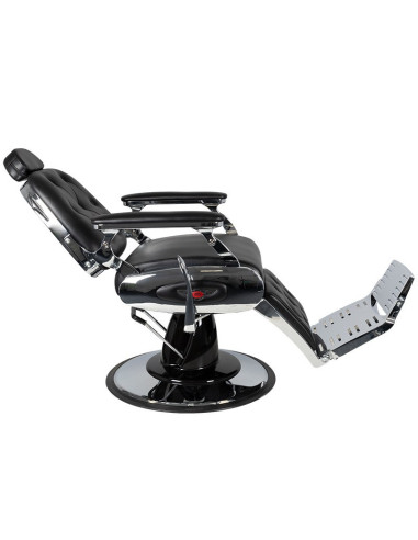 Chaise barbier francesco noir 