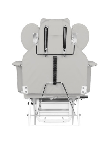 Fauteuil de soin des cils ivette gris 