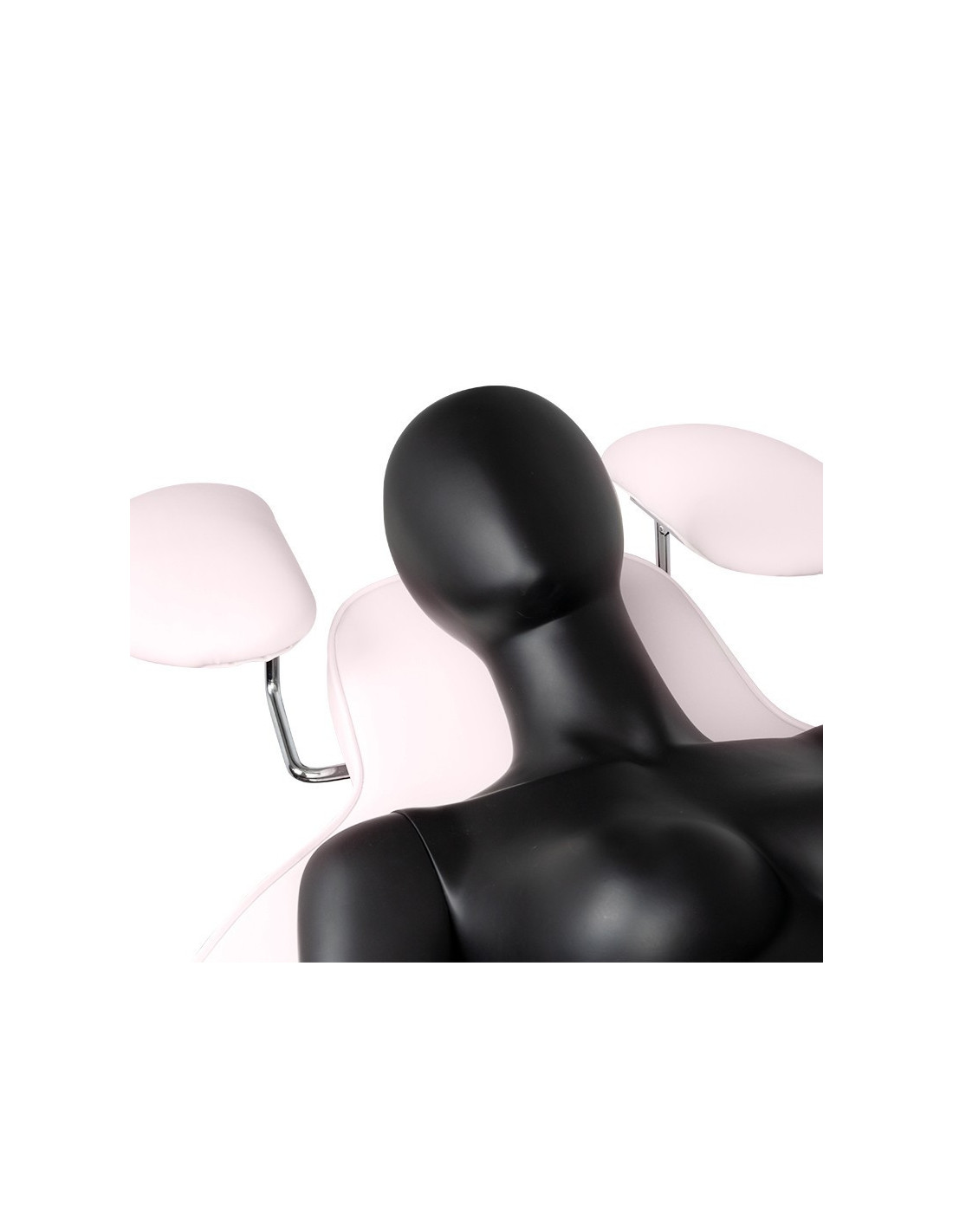 Sillón de tratamiento de pestañas rosa Ivette 