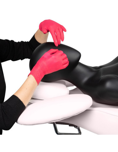 Poltrona trattamento ciglia rosa Ivette 