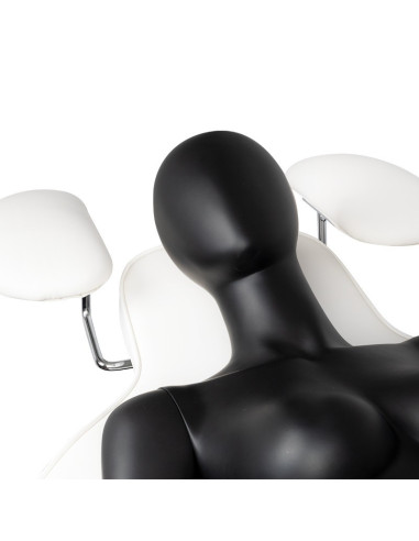 Sillón de tratamiento de pestañas ivette blanco 