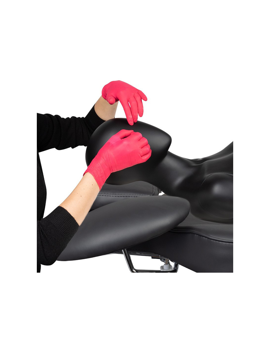 Fauteuil de soin des cils ivette noir 