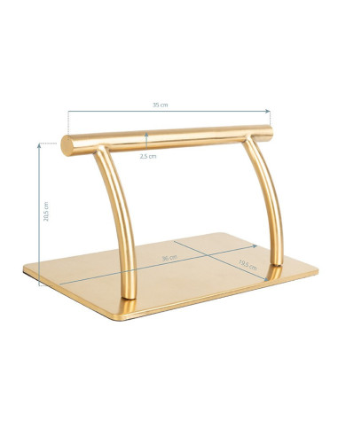Harper gold footrest