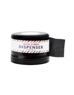 Distributeur collerette de papier coiffure noir